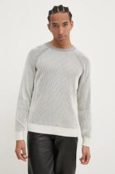 HUGO BOSS pamut pulóver bézs, 50531799 - bézs L