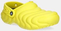 Crocs papucs Classic Lined Overpuff Clog sárga, 210059 - sárga Női 39/40 - answear - 25 990 Ft
