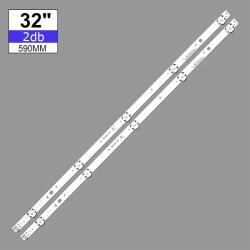 LG Háttérvilágítás LG 32coll 5LED 3V Innotek Direct 2db/csomag (32LH51_HD)