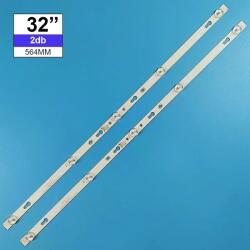 Panasonic Háttérvilágítás TCL Panasonic Vortex Everest 32coll 5LED 6V 2db/csomag