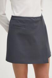 Calvin Klein Jeans szoknya szürke, mini, egyenes, J20J224863 - szürke L