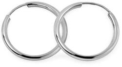 Heratis Forever Sima fehérarany körök 1, 5 cm, vastagság 1, 5 mm, 14K IZ7693AM