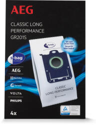  Electrolux / AEG / Philips S-BAG Classic GR201S / E201S Gyári Mikroszálas Porzsák 9001684746