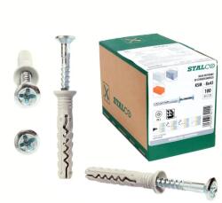 Stalco Perfect 10x300mm 15db beütődübel T40 TORX- hatlapfejű csavarral (TXK10300)