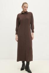 ANSWEAR ruha barna, maxi, egyenes - barna S - answear - 27 990 Ft