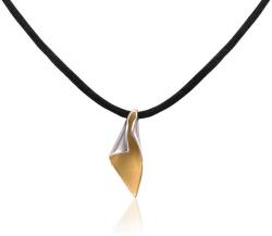  Paros Ezüst-Arany Medál - Fekete Zsinórral