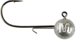 Mustad Ball Jig Head W/Keeper 4/0 17G 4Pcs Lead (M8160-040) - jadabo
