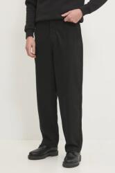 Calvin Klein nadrág férfi, fekete, egyenes, J30J326930 - fekete 33