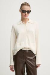 Abercrombie & Fitch pulóver könnyű, női, bézs, KI150-4223 - bézs L