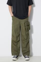 Maharishi nadrág M. A. L. I. C. E. M51 Cargo Pants Cotton Hemp Twill 28 férfi, zöld, egyenes, 5051. OLIVE - zöld L
