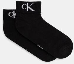 Calvin Klein Jeans zokni 2 pár fekete, női, 701228813 - fekete 39/42