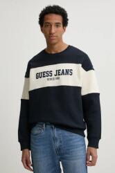 Guess Jeans felső sötétkék, férfi, mintás, M4BQ39 K9V31 - sötétkék L