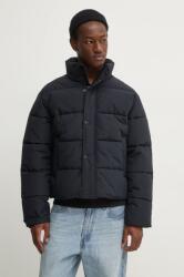 Abercrombie & Fitch rövid kabát férfi, fekete, téli, oversize, KI132-4141 - fekete XL