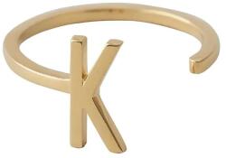 Design Letters aranyozott ezüst gyűrű 90601000K - arany Univerzális méret