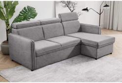 Tempo ALECHANDRO szürke szövet sarokkanapé