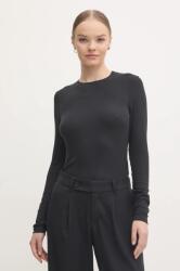 Abercrombie & Fitch hosszú ujjú női, fekete, KI139-4633 - fekete XXS