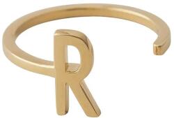 Design Letters aranyozott ezüst gyűrű 90601000R - arany Univerzális méret