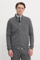 Hackett pamut melegítőfelső szürke, férfi, mintás, HM581309 - szürke XXL