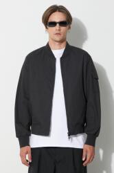 Neil Barrett bomber dzseki SKINNY BOMBER SHIRT férfi, fekete, átmeneti, PBCS002. V014.01 - fekete XL