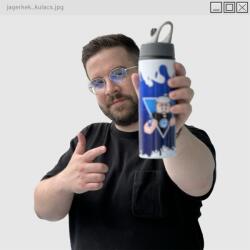 Jánosik Gergő - Mc Jágerkék kulacs (Jánosik_Gergő_20638)