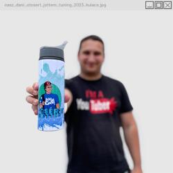 Nasz Dániel - Ötösért jöttem! kulacs (Nasz_Dániel_20556)