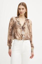 GUESS felső selyemkeverékből SOAVE bézs, mintás, W5RH55 WE550 - bézs L