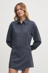 Calvin Klein ruha szürke, mini, oversize, J20J225086 - szürke S