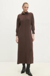 ANSWEAR ruha barna, maxi, egyenes - barna M - answear - 47 990 Ft