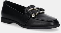 Furla bőr mokaszin Nuvola Loafer fekete, női, lapos talpú, YI48FNU X30000 O6000 - fekete Női 39