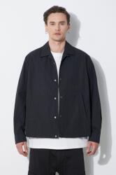 Neil Barrett rövid kabát Boxy Coach Jacket férfi, fekete, átmeneti, MY11097A-Y039-001N - fekete XL