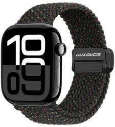 DUX FONÁSOS Nylon szíj Apple Watch 10-hez 46mm fekete