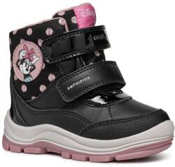 Geox gyerek téli csizma FLANFIL ABX fekete, B463WC. 0BCMN - fekete 26