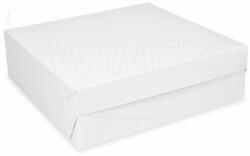 WIMEX s. r. o WIMEX s. r. o. Tortadoboz (PAP) fehér 25 x 25 x 10 cm [50 db]