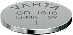 VARTA CR 1616 Electronics (CR 1616)