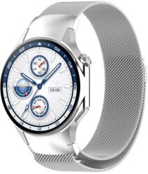  MILANESE Fém szíj OnePlus Watch 3 / Watch 2 ezüst