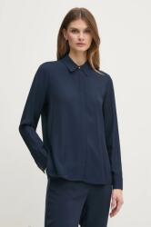 Tommy Hilfiger ing női, galléros, sötétkék, relaxed, WW0WW44045 - sötétkék 34 - answear - 26 990 Ft