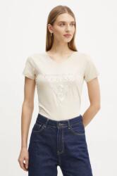 Guess t-shirt női, bézs, W5RI21 J1314 - bézs XL