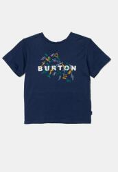 Burton gyerek pamut póló SCRIBBLE sötétkék, nyomott mintás, 243601 - sötétkék 110