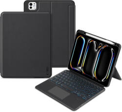 Tech-Protect Billentyűzetes oldalra nyíló tok SCMAG PEN + KEYBOARD IPAD PRO 11 5/2024, fekete