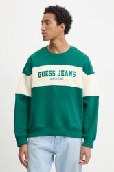 Guess Jeans felső zöld, férfi, mintás, M4BQ39 K9V31 - zöld S