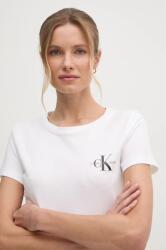 Calvin Klein Jeans pamut póló 2 db női, fehér, J20J219734 - fehér S