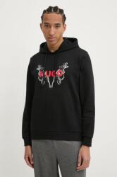 HUGO BOSS pamut melegítőfelső - fekete XXL - answear - 33 990 Ft