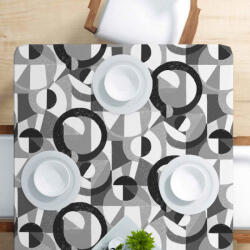 Prémium impregnált modern asztalterítő 140 x 450 - EGO GRIS