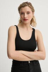 By Malene Birger pamut top ANISA fekete, Q71679010Z - fekete XL
