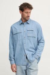 Barbour farmering férfi, galléros, relaxed, MSH5551BL15 - kék XL
