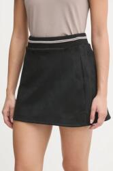 Guess szoknya MONICA fekete, mini, egyenes, V5RD01 KCJY2 - fekete XL