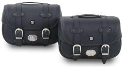 Hepco&becker Liberty Bőr Oldaltáska, Fekete