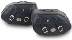 Hepco&becker Buffalo Bőr Oldaltáska Tartó, Fekete