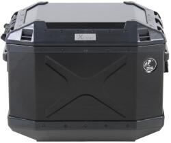 Hepco&becker Xplorer Alumínium Bal Oldaldoboz 40l, Fekete