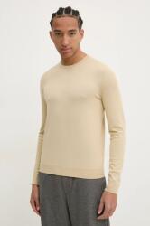 HUGO BOSS pulóver könnyű, férfi, bézs, 50532074 - bézs S